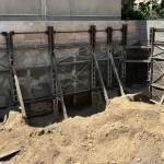 اجرای سازه نگهبان به روش خرپایی