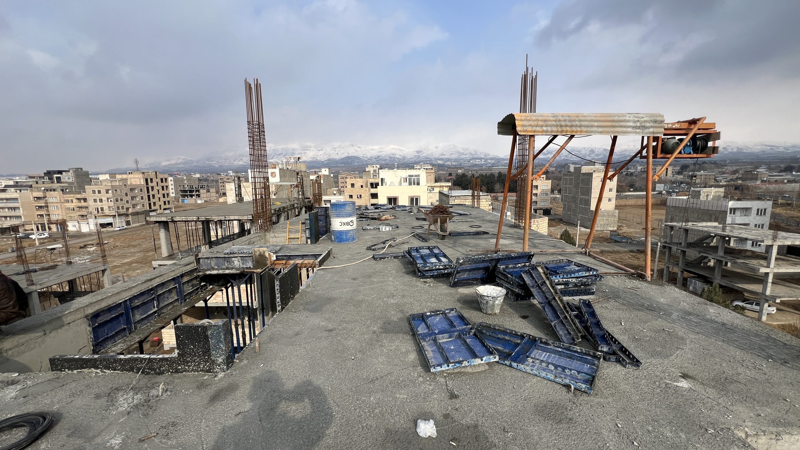 قالب‌بندی بتن