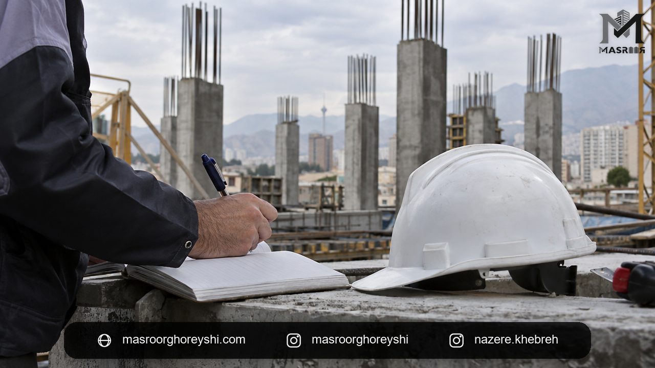 نمونه دستور کار نویسی مهندس ناظر ۲